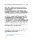 Oscar Wilde fue un escritor, poeta y dramaturgo británico