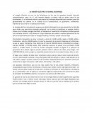 LA ENERGÍA ELÉCTRICA EN VARIOS ESCENARIOS