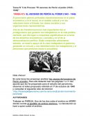 Tarea N° 5 de Proceso "El ascenso de Perón al poder (1943 - 1946)"