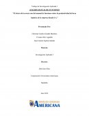 El efecto del correcto uso del manual de funciones sobre la productividad del área logística de la empresa Quala S.A