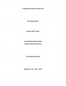 Trabajo Administración Financiera Ética Empresarial