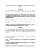 Infracción de deberes comunes a todos los que están obligados a servir en el Ejército