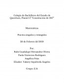 Matemáticas Practica ángulos y triángulos