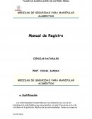 MEDIDAS DE SEGURIDAD PARA MANIPULAR ALIMENTOS