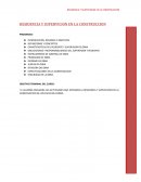 RESIDENCIA Y SUPERVICION EN LA CONSTRUCCION