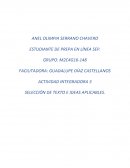 Actividad integradora integradora selección de textos e ideas aplicables