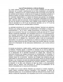 Ley de Financiamiento o reforma tributaria