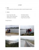 Análisis general del ecosistema acuático embalse Corani del municipio de Colomi