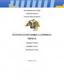 Investigacion de empresa primax