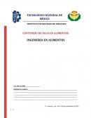 Medición de la presión de vapor de agua