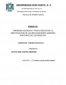 ORÍGENES SOCIALES Y PSICOLÓGICOS DE LA GRATIFICACIÓN DE LAS NECCESIDADES HUMANAS POR PARTE DE LOS MEDICOS
