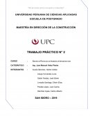 Gestión de Proyectos de Inversión en Infraestructura