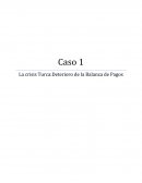 La crisis Turca:Deterioro de la Balanza de Pagos