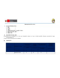 Programación anual EPT. Página 1