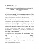 El esclavo. Anand Dílvar