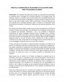 PRÁCTICA: ELABORACIÓN DE UN INFORME DE EVALUACIÓN SOBRE