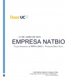 Análisis Situacional de la empresa NATBIO