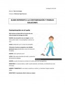 GUION REFERENTE A LA CONTAMINACIÓN Y POSIBLES SOLUCIONES