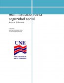 Administracion de la seguridad social