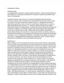 Las desigualdades económicas y sociales existentes en Mexico