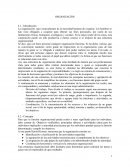 Administracion. La creación de una estructura