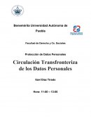Circulación Transfronteriza de los Datos Personales