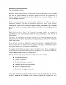 Planeacion de Recursos Humanos