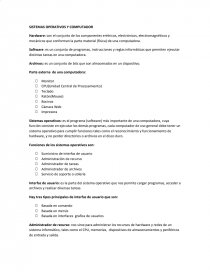 SISTEMAS OPERATIVOS Y COMPUTADOR. Página 1