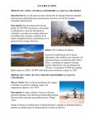 PROYECTO: CONS. CENTRAL GEOTERMICA LAGUNA COLORADA