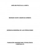 ANÁLISIS PELÍCULA LA META