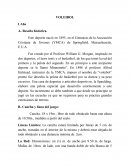 VOLEIBOL Reseña histórica . Cancha y línea del juego