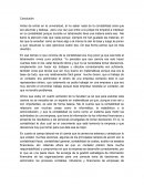 Contexto de la contabilidad conclusión