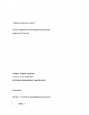 Trabajo de Desarrollo Unidad 1 Economía