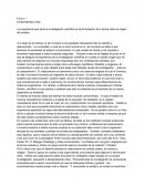 La importancia que tiene la investigación científica en la formulación de la teoría sobre el origen de hombre