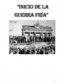 Inicios de la guerra fria