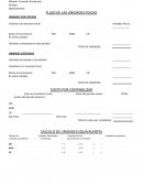 Flujo de unidades físicas