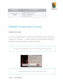 FILOSOFÍA SOCIAL DE MISES. Página 1