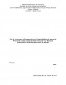 Plan de Acción para la Recuperación de la Carpeta Asfáltica de la avenida Principal de Ciudad Lozada de Santa Teresa del Tuy, Municipio Independencia del Estado Bolivariano de Miranda