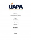 Tarea 5 y 6 pruebas de aptitudes e intereses