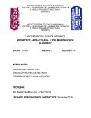 REPORTE DE LA PRÁCTICA No. 5 “POLIMERIZACIÓN DE ALQUENOS”