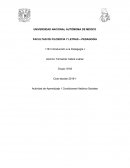 Actividad de Aprendizaje 1 Condiciones Histórico Sociales