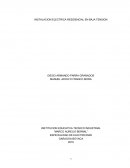 Trabajo de instalación eléctrica