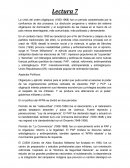 La crisis del orden oligarquico