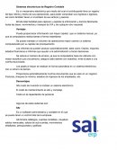 Sistemas electrónicos de registro contable