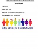 Taller introductorio de Sexo y Genero en alumnos multimpedidos