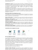 Lenguaje y Técnicas de Investigación de campo