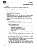 Politica Celebracion de Contratos
