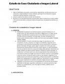 Estudio de Caso: Ciudadanía e Imagen Laboral