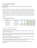 Ejercicio entorno macroeconómico