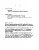 Objetivos Plan KAM 2019